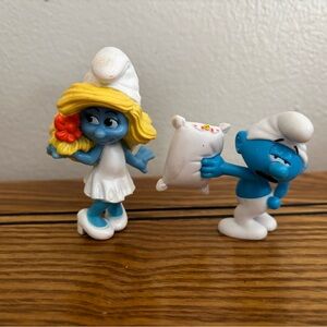 Smurf Figurine Set from 2011 McDonalds Happy Meal